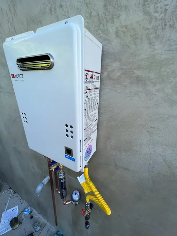 Tankless water heater installation for East Milton homes